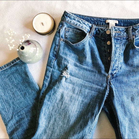 h&m mom jeans conscious
